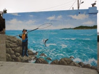 이순신 장군, 우수영 최고 엄지척…해남군 마을 벽화 눈길 | 한국경제 이순신 장군, 우수영 최고 엄지척…해남군 마을 벽화 눈길