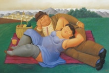 (그림)페르난도 보테로의 소풍 | 한국경제 (그림)페르난도 보테로의 소풍