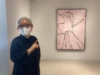 화사한 핑크·영롱한 자개…현대미술가 이불의 평면 작업 | 한국경제 화사한 핑크·영롱한 자개…현대미술가 이불의 평면 작업