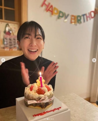 강지영 카라 막내가 어느덧 29살조카에게 생일 축하 받고TEN | 한국경제 강지영, 카라 막내가 어느덧 29살...조카에게 생일 축하 받고[TEN]