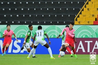 황인선호, U-20 여자 월드컵축구 2차전서 나이지리아에 0-1 패 | 한국경제 황인선호, U-20 여자 월드컵축구 2차전서 나이지리아에 0-1 패