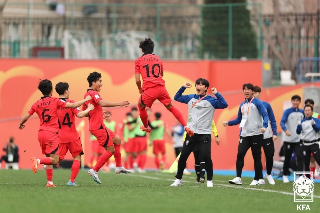 한국 U-20 대표팀, 시리아 꺾고 첫 승리! 성신의 활약이 빛난 경기!