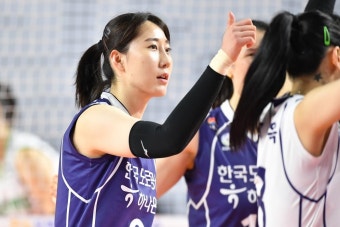도로공사 박정아 4년전 흥국생명에 내준 우승…영상 돌려볼 것 | 한국경제 도로공사 박정아 
