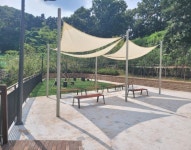 무단경작지였던 청계산 원터골 입구에 그늘막·의자 생겨 [메트로] | 한국경제TV 무단경작지였던 청계산 원터골 입구에 그늘막·의자 생겨 [메트로]