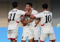 북한 남자축구, 국제무대 복귀전서 대만에 2-0 완승 | 한국경제 [아시안게임] 북한 남자축구, 국제무대 복귀전서 대만에 2-0 완승