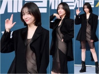 재벌집 맏며느리의 변신… 시선 강탈 착시 시스루 | 한국경제 재벌집 맏며느리의 변신… '시선 강탈 착시 시스루'