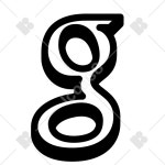 Google Old icon in Badges Style