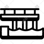 Dock symbols and icons in Badges Style, PNG, SVG