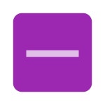 Minimize Window gradient icon in PNG, SVG