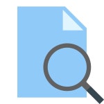 Google Web Search gradient icon in PNG, SVG