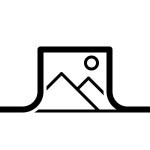 Image gradient icon in PNG, SVG