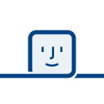 Face ID icon in Stickers Style
