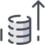 Sales Performance icon in Windows 10 Style