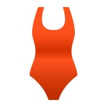 Swimming Suit Cute Color icon in PNG, SVG