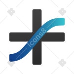 Quadrant Dark icon in Windows 11 Color Style