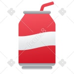 Soda Can icon in Windows 11 Color Style