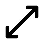 Down Button icon in Windows 10 Style