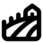 Farm 2 icon in Dotted Style