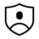 User Shield icon in Windows 10 Style