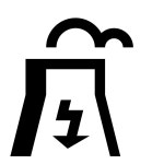 Power Plant Cute Color icon in PNG, SVG