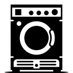 Washing Machine gradient icon in PNG, SVG