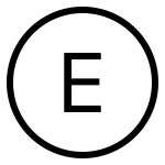 Hiragana Ne icon in iOS Style
