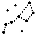 Shooting Stars icon in iOS Style
