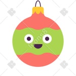 Christmas Ball icon in Keek Style