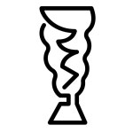 Pigtail icon in Windows 10 Style