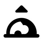 Wedding Dress transparent icon in Simple Small Style