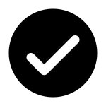 Checked Checkbox icon in iOS Glyph Style