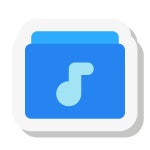 Music Library icon in Plumpy Style