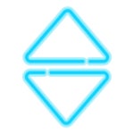 Sorting arrowheads icon in Blue UI Style