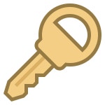 Key Security icon in Office Style