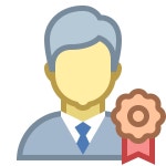 Solicitor icon in iOS Filled Style