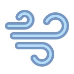 Head in Sand icon in Blue UI Style