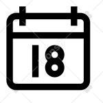 Failed to fetch dynamically imported module: https://maxst.icons8.com/_nuxt/icon/B5LIRc4L.js Calendar 18 transparent icon in... 