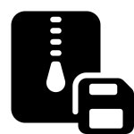 Save Archive icon in Windows 10 Style