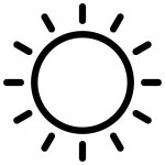 Summer icon in Office L Style