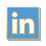 LinkedIn icon in Office L Style