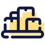 3D boxes Models for motion graphics in FBX format