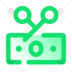 Tax icon in Pulsar Gradient Style