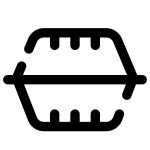 Timeline Slider transparent icon in Material Outlined Style