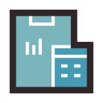 Factory icon in Avantgarde Style