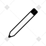 Edit icon in SF Ultralight Style