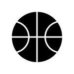 제이엘어패럴 | Basketball icon in Pastel Style