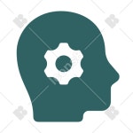 Learning icon in Softteal Style