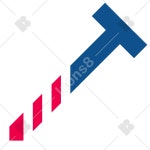 Screw Stencil icon in PNG, SVG
