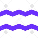 Aquarius icon in Tiny Color Style