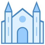 Cotton Candy icon in Blue UI Style